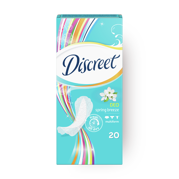 Ежедневные Прокладки Discreet Multiform Весенний бриз