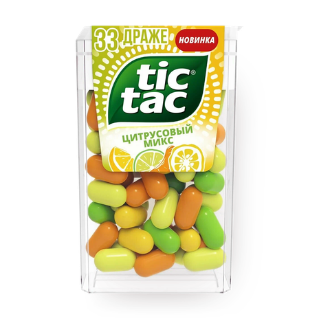 Драже Тик Так Цитрусовый микс