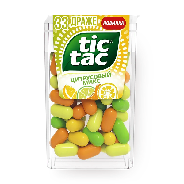 Драже Тик Так Цитрусовый микс