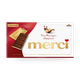Шоколад тёмный Merci с начинкой марципан