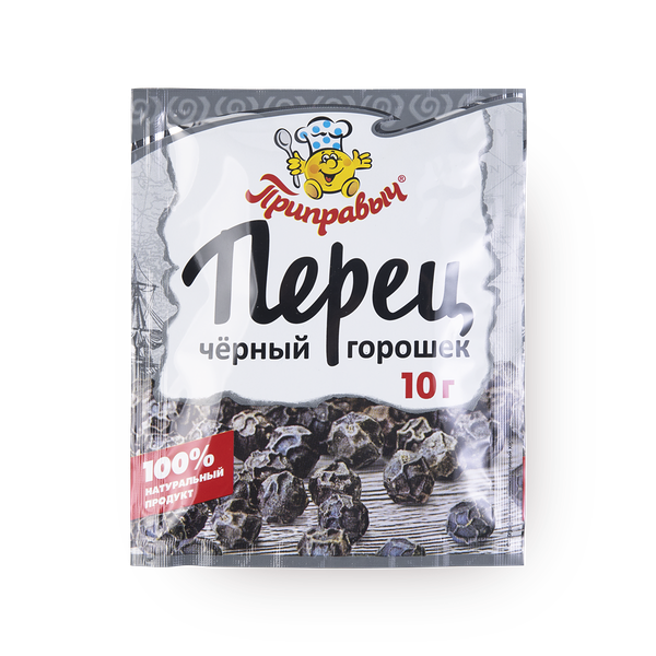 Перец чёрный горошек «Приправыч»