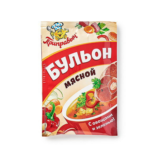 Бульон Мясной «Приправыч» с Овощами