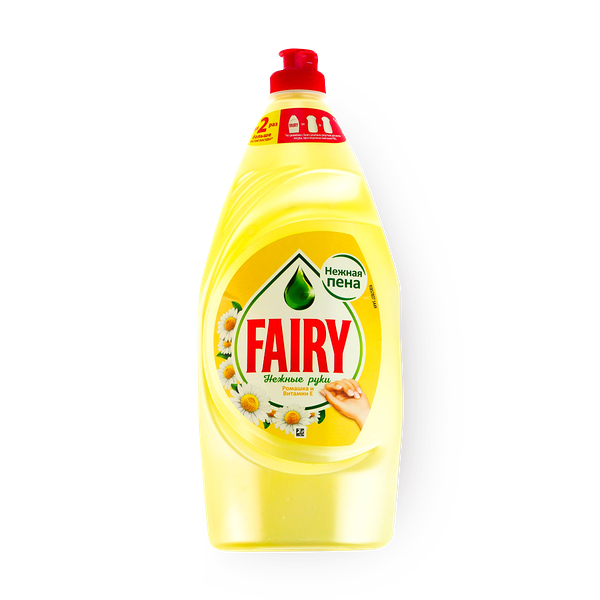Средство для мытья посуды Fairy Нежные руки ромашка и витамин Е