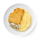 Морской язык с картофельным пюре «Сегодня»