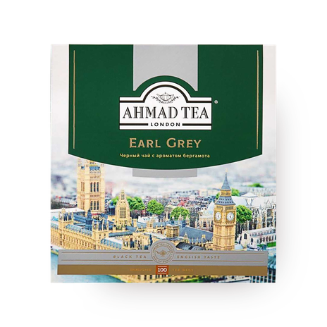 Чай чёрный Ahmad Earl Grey в пакетиках
