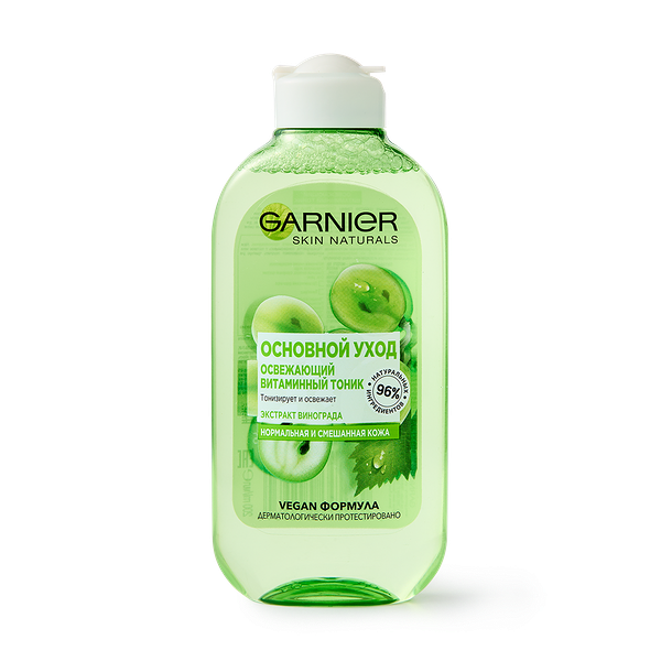 Тоник для лица Garnier Основной уход освежающий