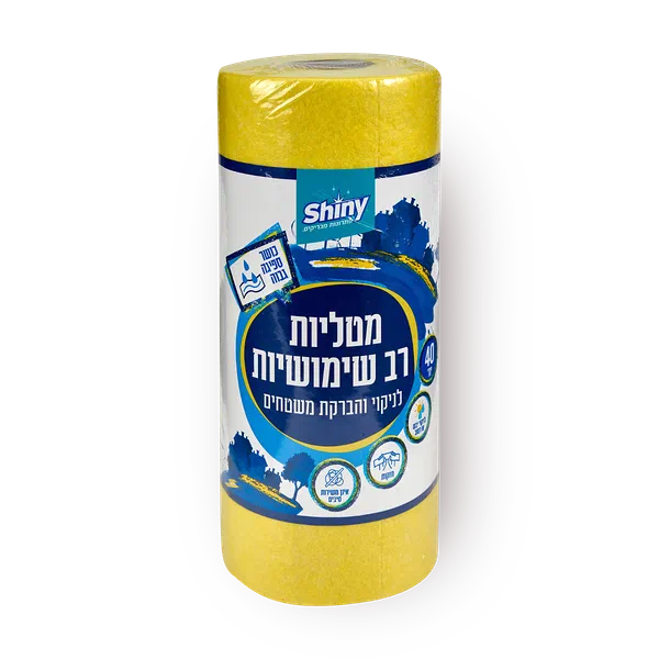 Shiny Cleaning wipes Roll Multy purpose