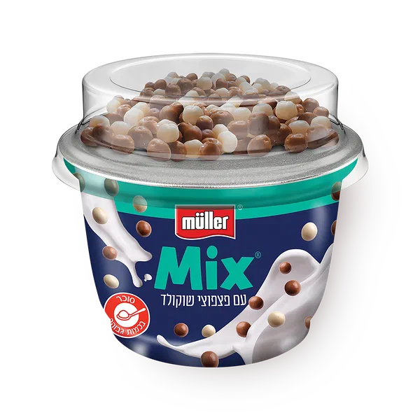 Muller Mix Yogurt with chocolate crackers 4.3%