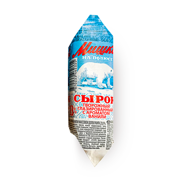 Сырок глазированный «Мишка на полюсе» с ароматом ванили