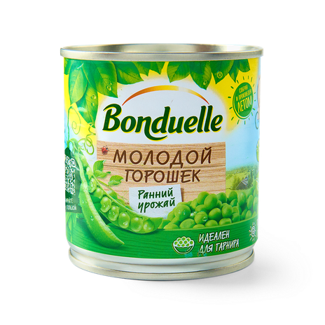 Горошек зелёный Bonduelle молодой