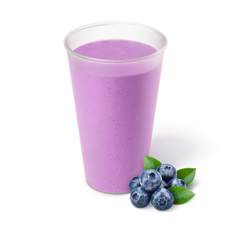 Милкшейк черничный «Яндекс Лавка»