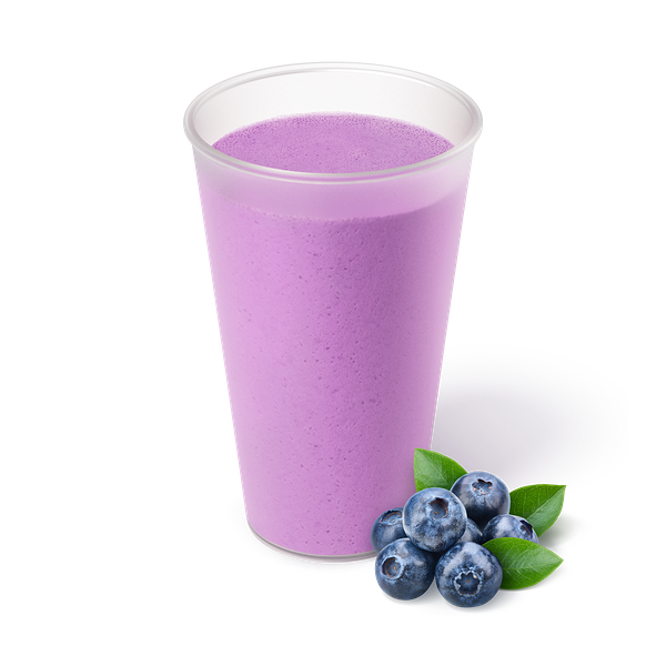 Милкшейк черничный «Яндекс Лавка»