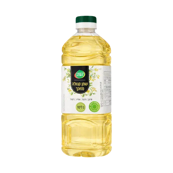 שמן קנולה מזוכך ביכורי השדה