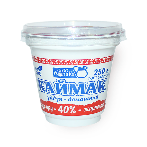 Каймак сметанный 40% «Умут»