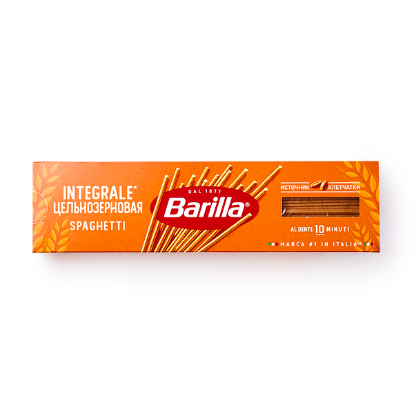 Макароны цельнозерновые Спагетти Integrale Barilla