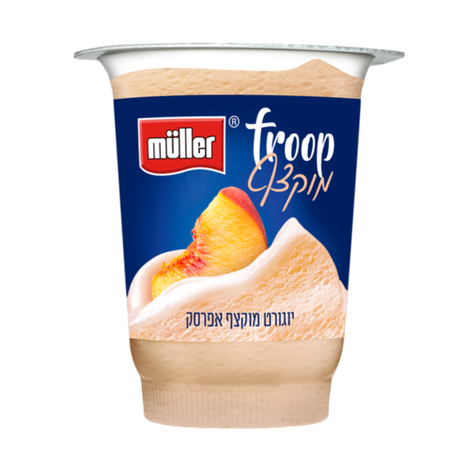 Muller froop- whipped yogurt Peach flavor