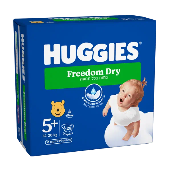 Huggies Freedom Dry Size 5+