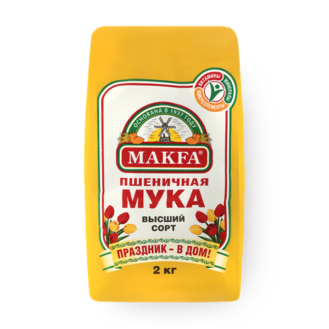 Мука Makfa высший сорт