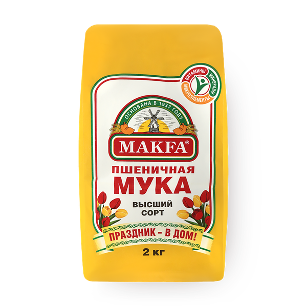 Мука Makfa высший сорт