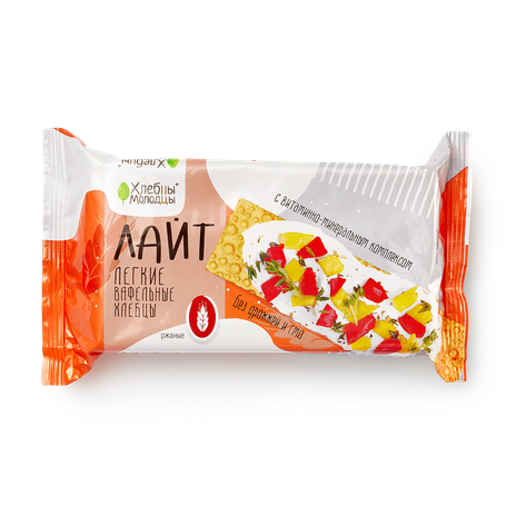 Хлебцы вафельные ржаные Лайт «Хлебцы Молодцы»