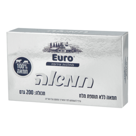 Butter without added salt euro