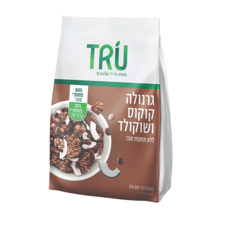 Coconut and Chocolate Granola with No Added Sugar TRU