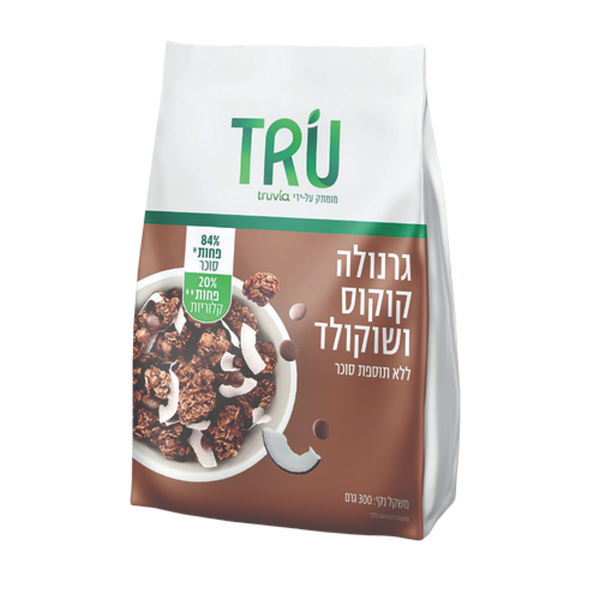 Coconut and Chocolate Granola with No Added Sugar TRU