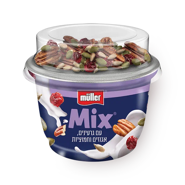 Muller Bianco plus+ pecan and grains 1.7%