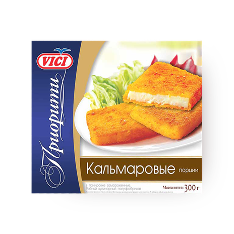 Кальмар мясо VICI в панировке