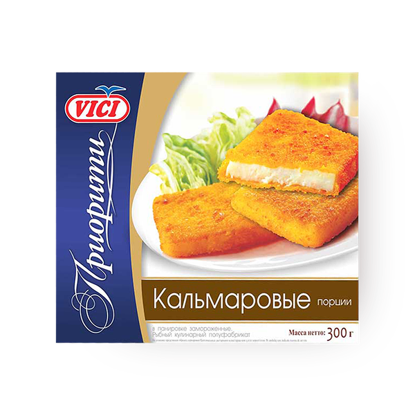 Кальмар мясо VICI в панировке