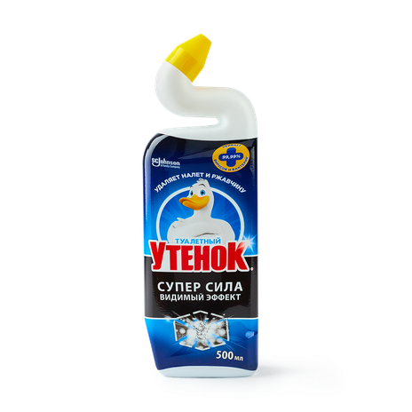 Чистящее средство для унитаза Туалетный Утёнок Супер Сила Видимый эффект