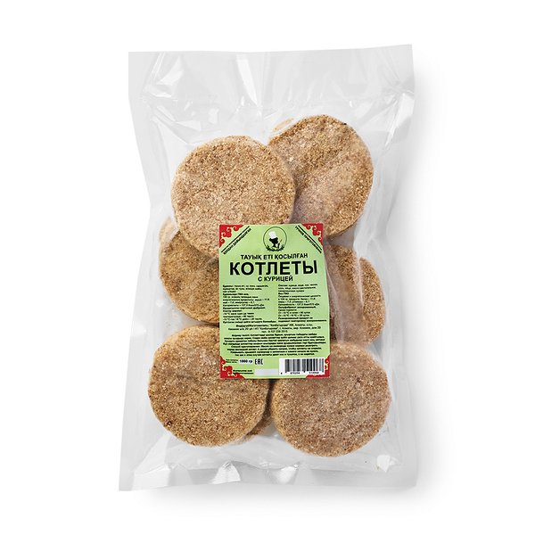 Котлеты куриные «Вкусно как у мамы» замороженные
