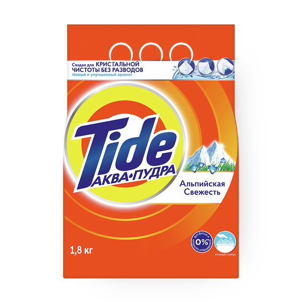 Стиральный порошок Tide Color Альпийская свежесть ручная стирка