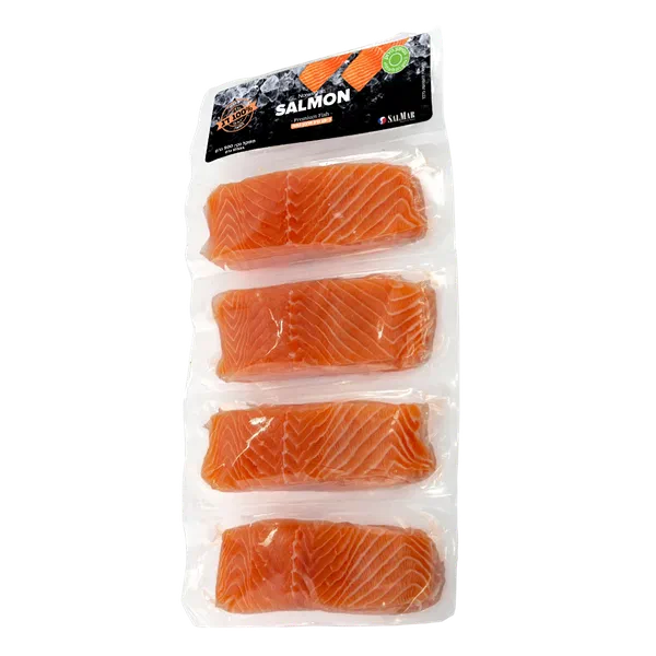 Norwegian salmon dishes without skin Baladi