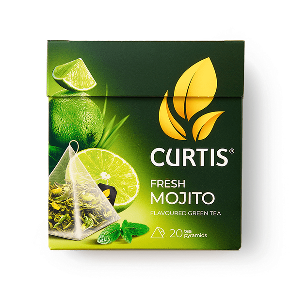 Чай зелёный Fresh Mojito Curtis в пирамидках