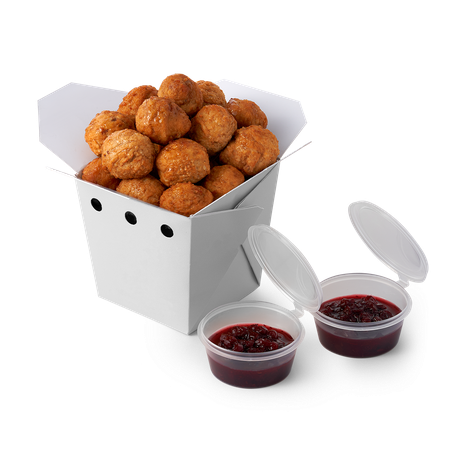 Фрикадельки шведские с брусничным соусом «Из Лавки» 15 шт