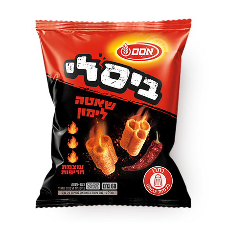 ביסלי בטעם שאטה לימון חריף