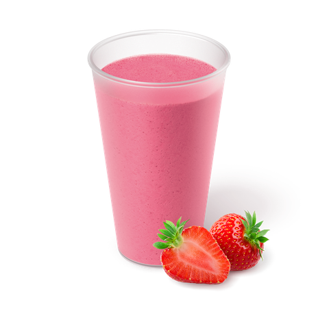 Милкшейк клубничный «Яндекс Лавка»