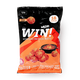 WIN! Extra crispy puff ball protein snack with grill flavor