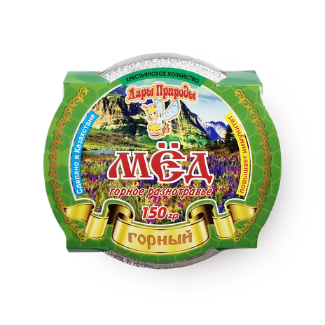 Мёд горное разнотравье «Дары природы»