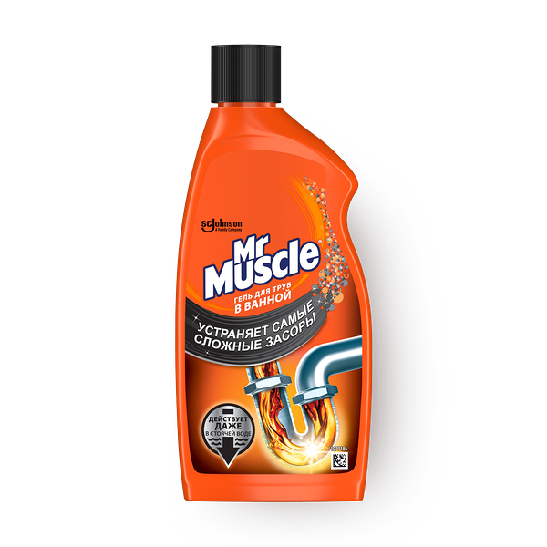 Средство от засоров труб Mr Muscle гель