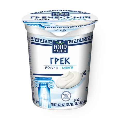 Йогурт греческий «Фудмастер», натуральный 8,4%