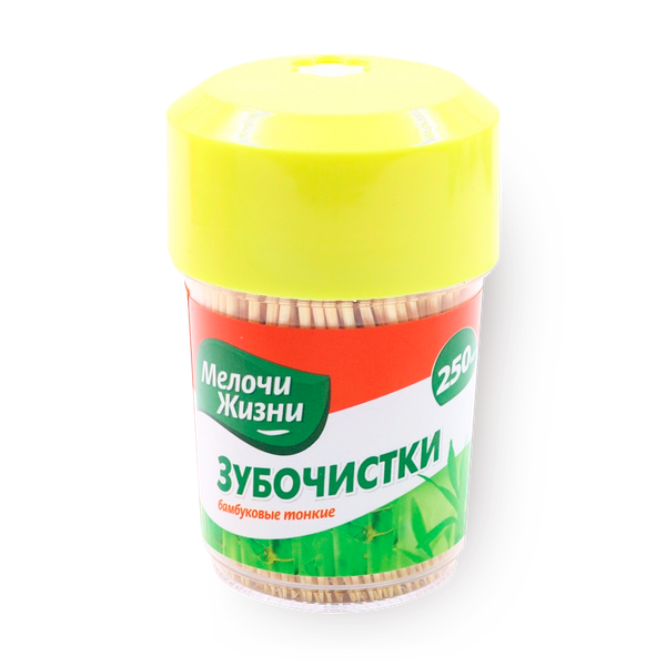 Зубочистки бамбуковые «Мелочи жизни»
