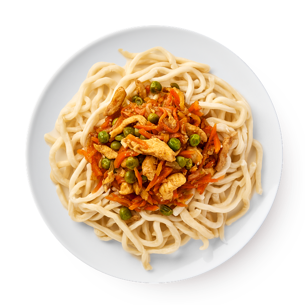 Вок-лапша с курицей и овощами Mfood.kz