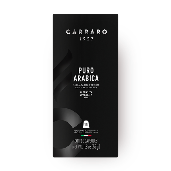 Кофе в капсулах Arabica Carraro Puro для Nespresso