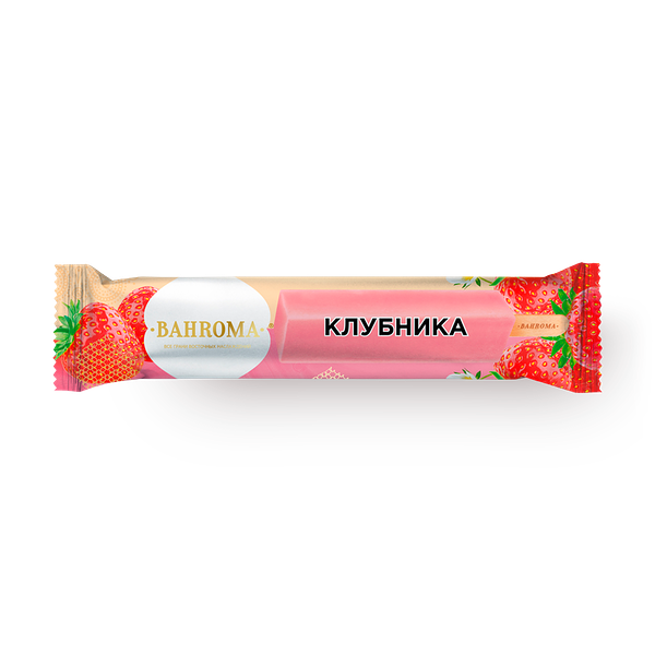 Фруктовый лёд Bahroma молочная клубника