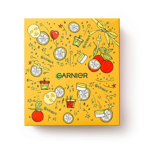 Набор Garnier Гель для лица Витамин С + Тканевая маска Увлажнение и Витамин С