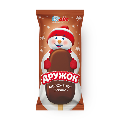 Мороженое «Дружок» эскимо 8%