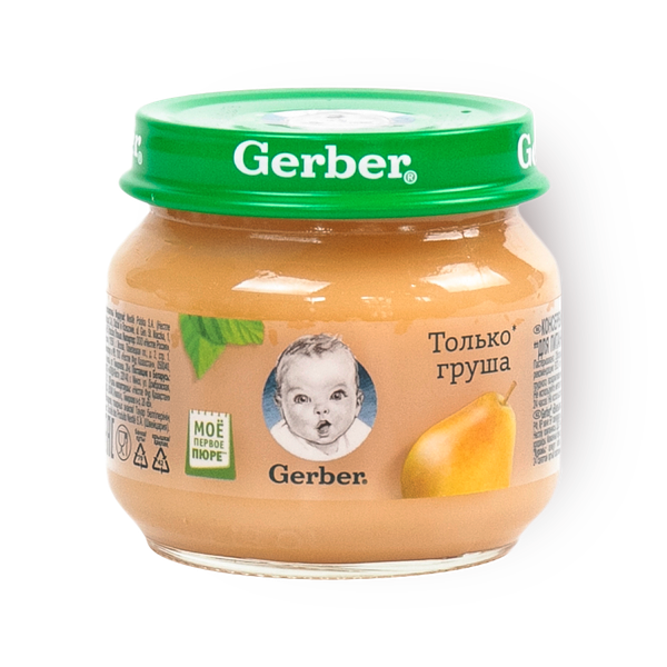 Фруктовое пюре «Гербер» груша