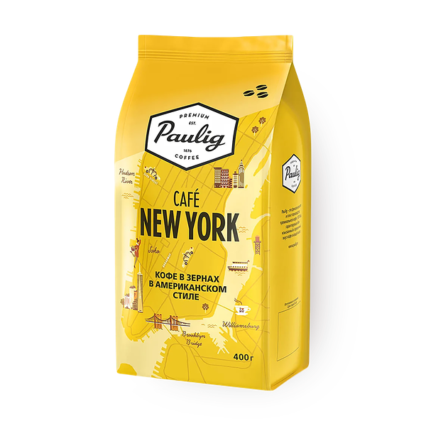 Кофе зерновой Paulig New York